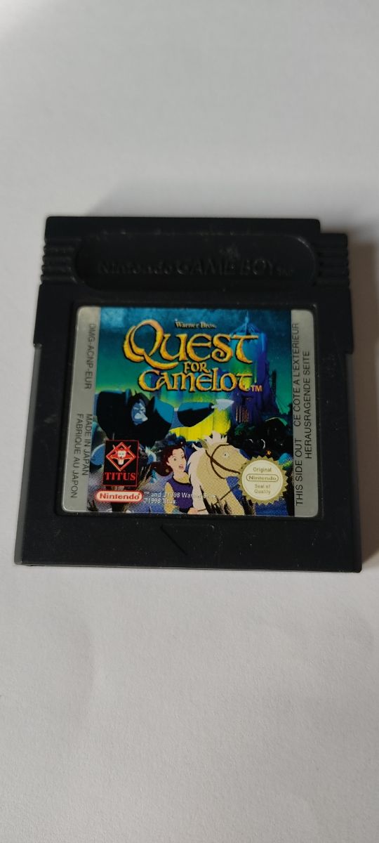 Quest for camelot Game boy en español