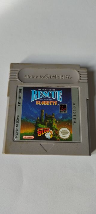 Rescue of princess blobette Game boy