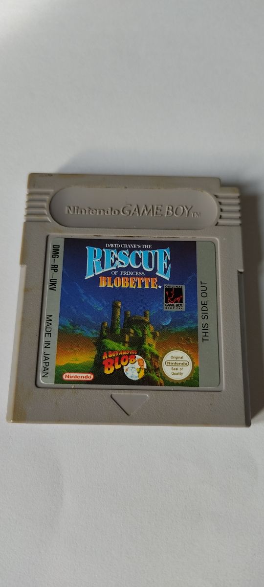 Rescue of princess blobette Game boy