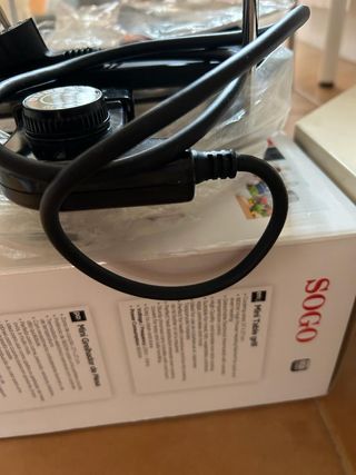 Plancha de asar eléctrica Sogo 1800W