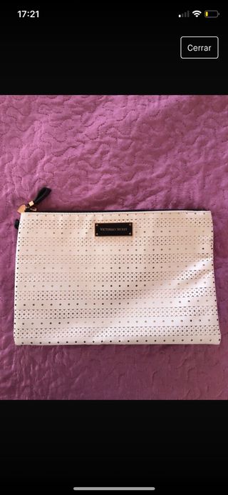 Bolso blanco vestir