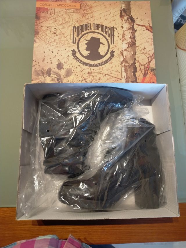 BotinesCoronel Tapioca, número 38