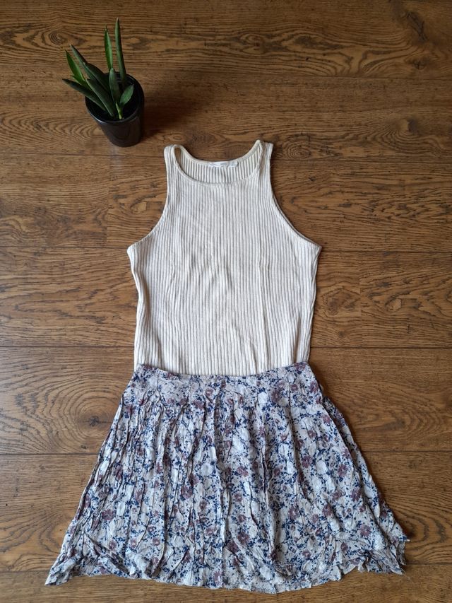 Falda mini con vuelo Double Agent