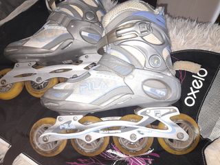 Patines de línea Talla 39 con bolsa porta patines