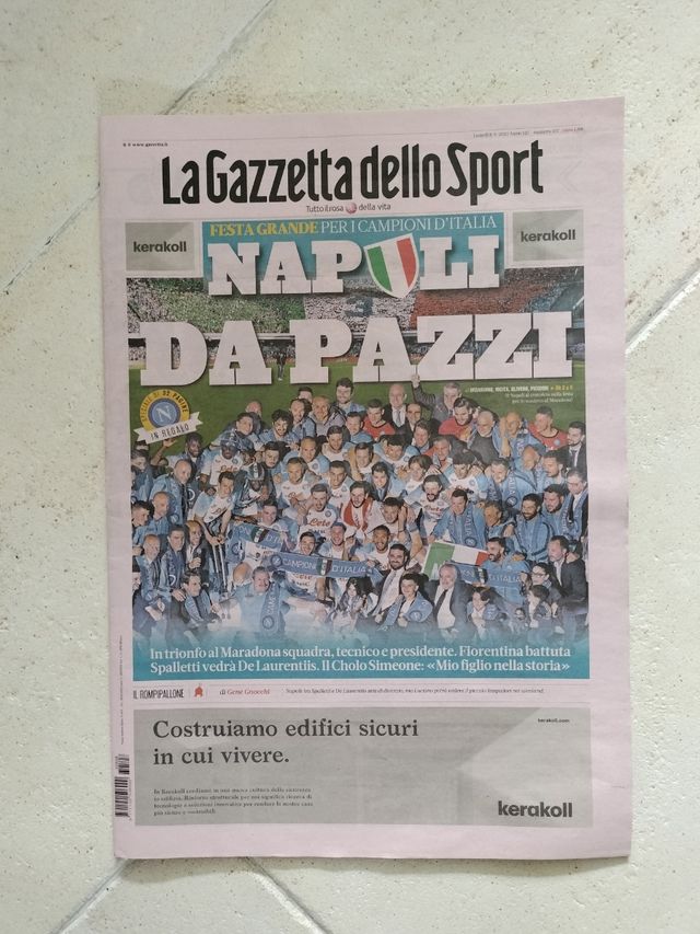 Napoli Campione d'Italia