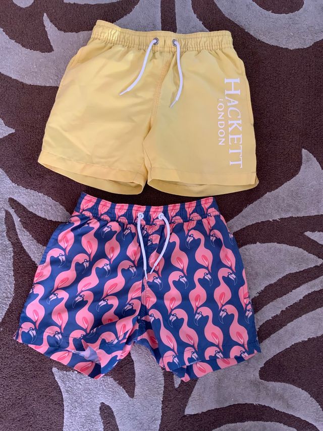 Lote de dos Bañadores Hackett talla 5 - 6 años