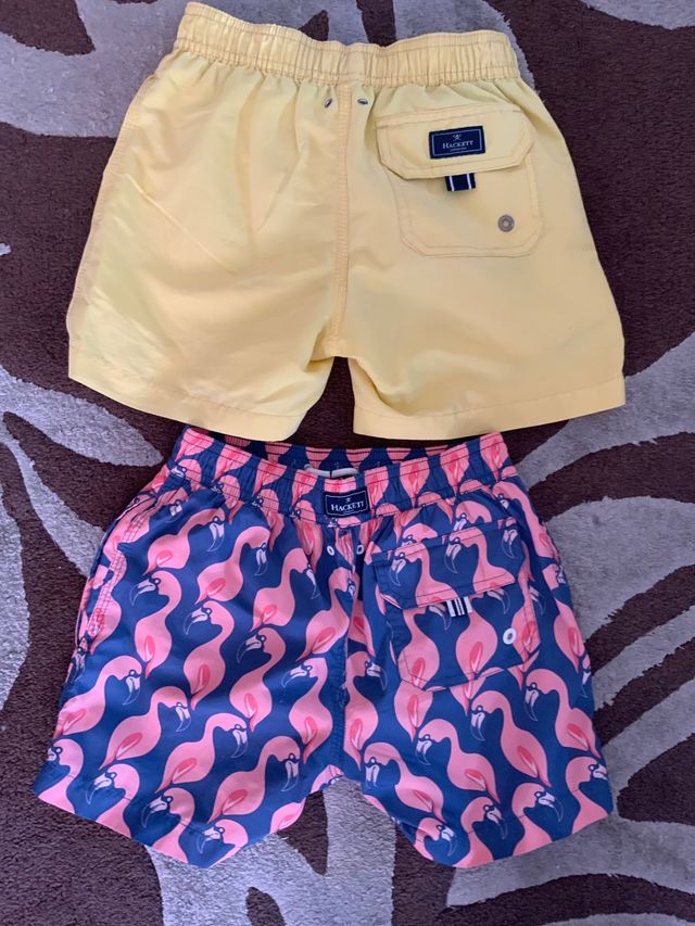 Lote de dos Bañadores Hackett talla 5 - 6 años