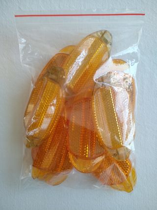 Conjunto 9 Reflectantes Rueda Bicicleta