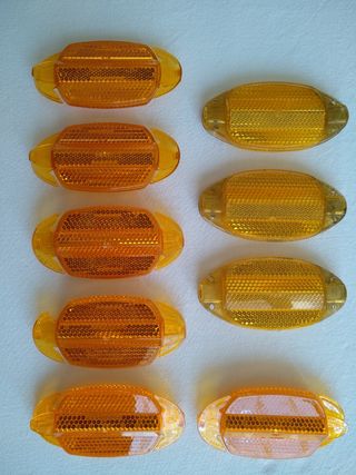 Conjunto 9 Reflectantes Rueda Bicicleta