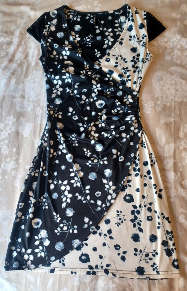 Super ocasión. precioso vestido bicolor. Smash