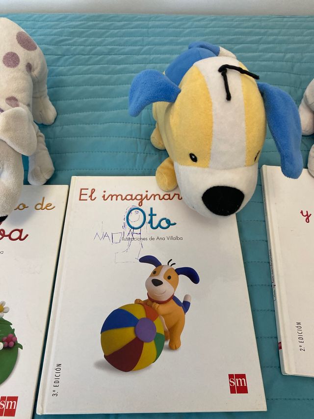 Libros con sus osos.