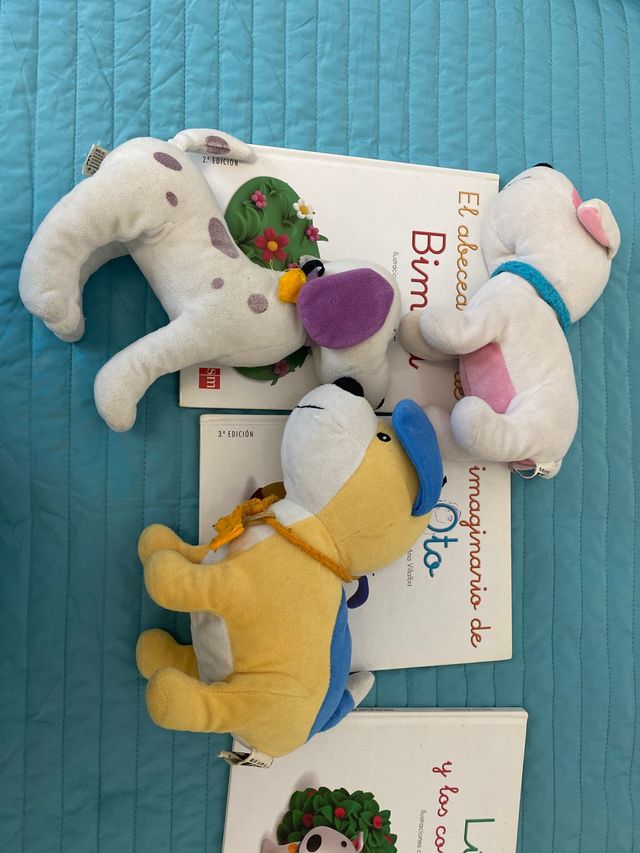 Libros con sus osos.