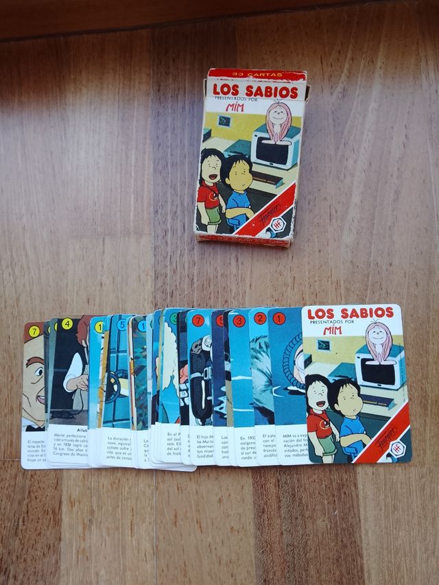 Cartas Los Sabios de Fournier