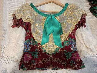 TRAJE DE FALLERA + MANTELETAS