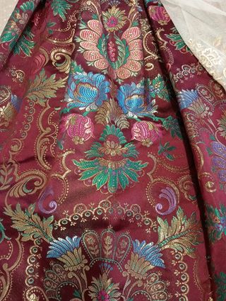 TRAJE DE FALLERA + MANTELETAS