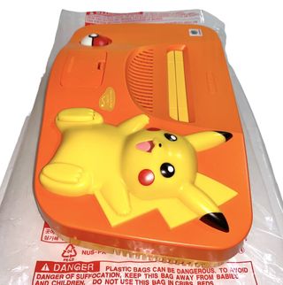 Nintendo 64 Pikachu Naranja Y Amarillo JP