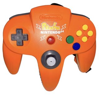 Nintendo 64 Pikachu Naranja Y Amarillo JP