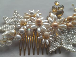 Tocado boda, fiesta, comunion