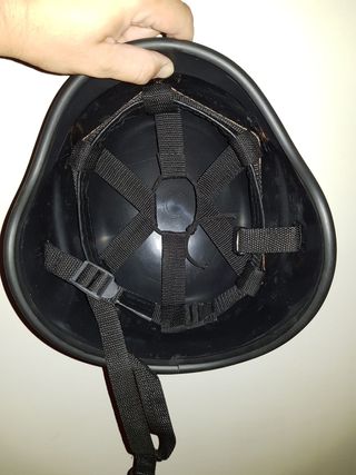 Casco Militar Negro NUEVO