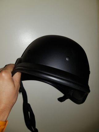 Casco Militar Negro NUEVO