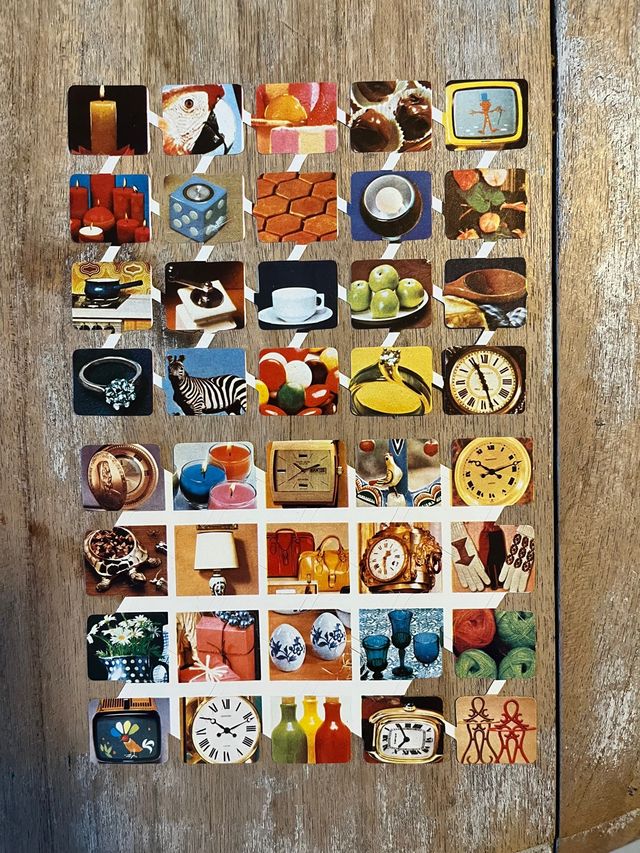 6 hojas cromos troquelados