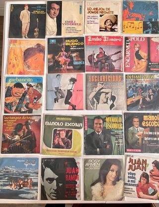 Lote vinilos 20 singles