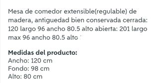 mesa rustica restaurada Urge vender.