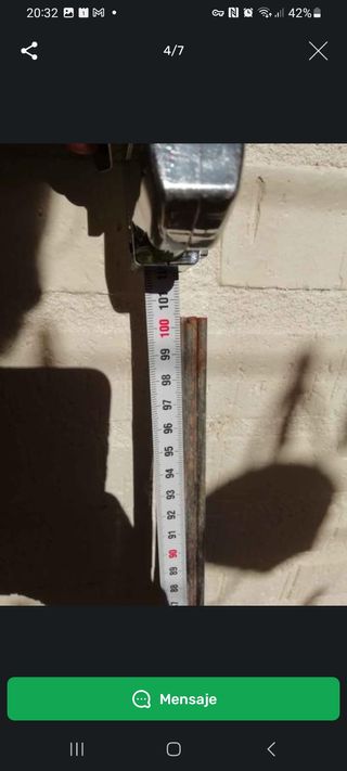 Tutores hierro plantas viñedo