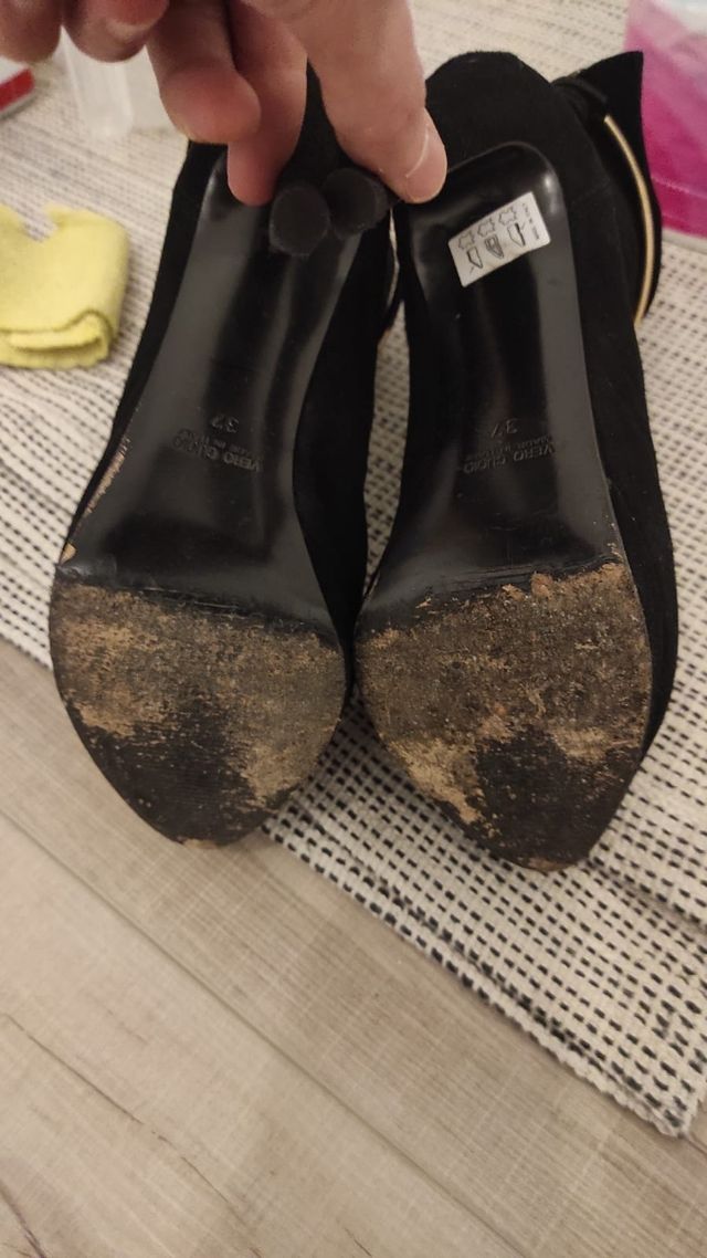 Stivaletti Donna scamosciati neri tg.37