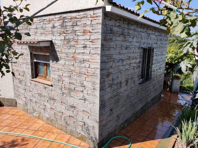 Hormigón impreso fachada