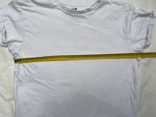 Camiseta blanca muscle fit. Pull&Bear. Talla XS