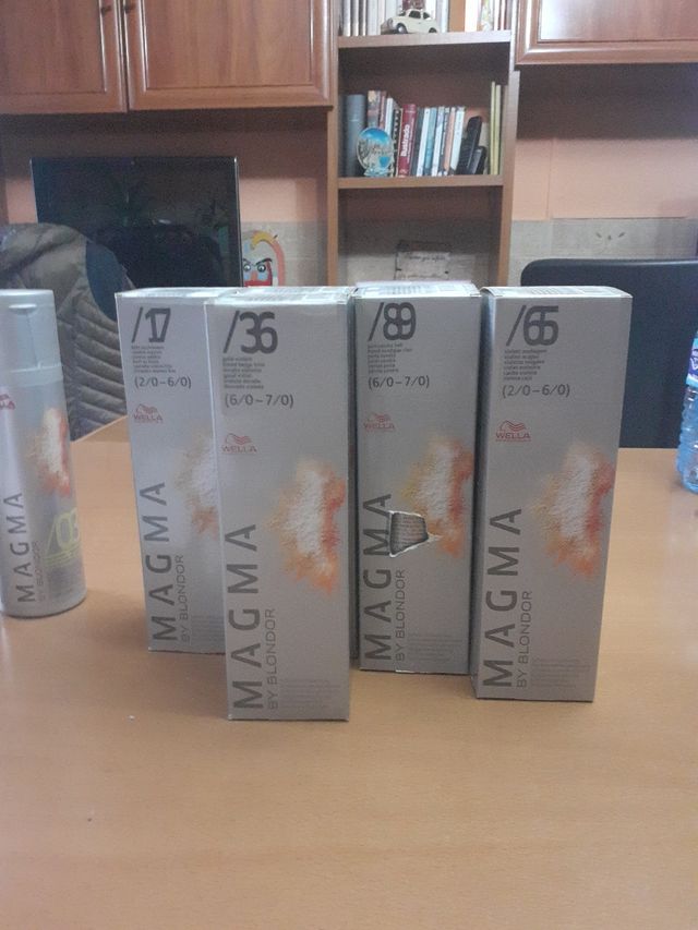 Artículos de peluquería lote Magma wella