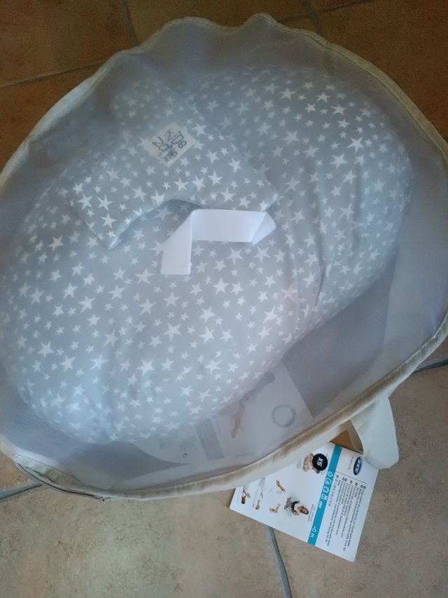 Cojín maternal y lactancia con funda para bebé