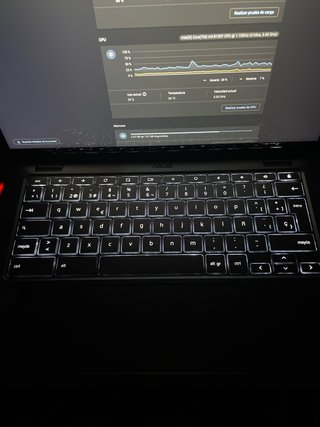 Se vende portátil chromeboock asus C433T tactil