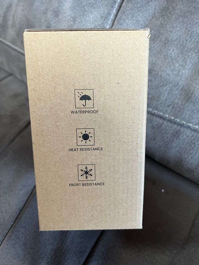 Luz exterior solar con sensor