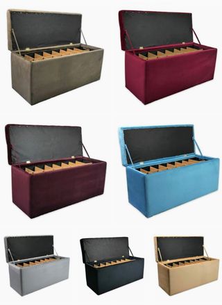 Baúl Zapatero en terciopelo