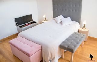 Baúl Zapatero en terciopelo