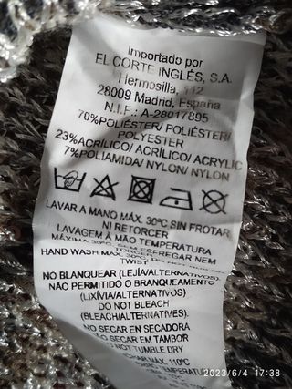 Jersey entretiemp 44/48