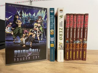 Tomos de Fairy Tail y Película Dragon Cry