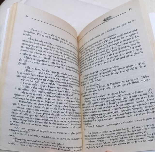 Novela de Bárbara Cartland