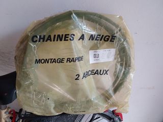 catene da neve misura 03 nuove