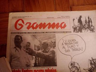 periódicos cuba comunistas Gramma Juventu Rebelde