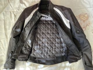 Chaqueta moto mujer