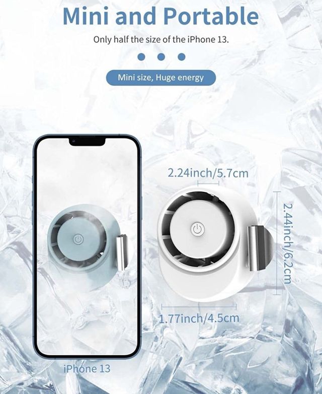 Ventilador pequeño portátil