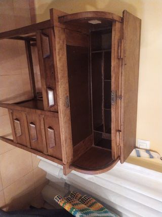 escritorio buro antiguo madera