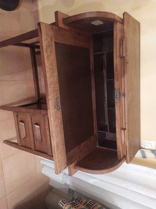 escritorio buro antiguo madera