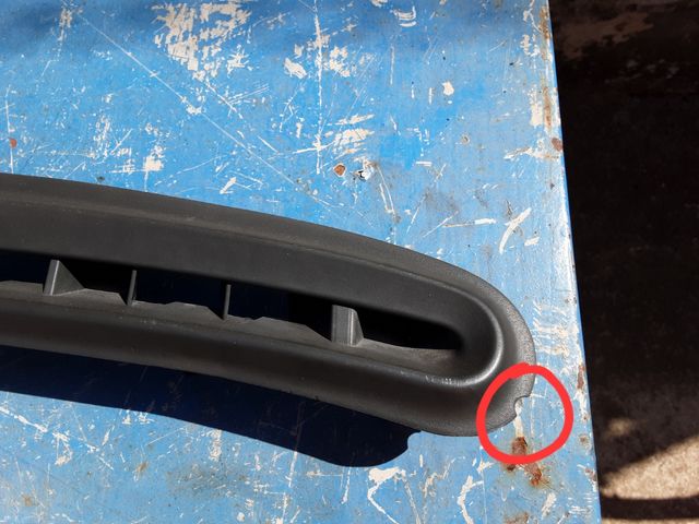 Griglia cruscotto Fiat 500 2007