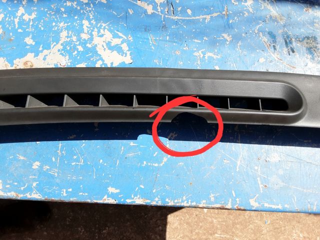 Griglia cruscotto Fiat 500 2007