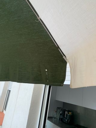 Sombrilla de tela 240 cm de diámetro 