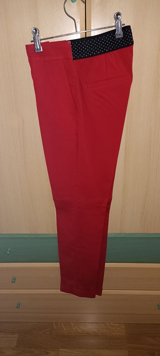Pantalones tobilleros Zara